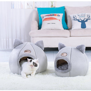 Foldable and Removable Self Warming  Cat Bed