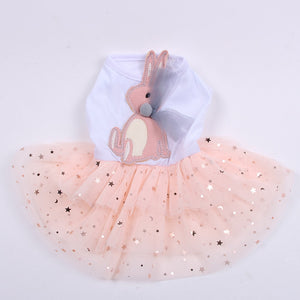Rabbit Stars Design Cat  Dress
