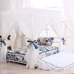 Load image into Gallery viewer, Princess luxurious bed - comes with a full set of bedding
