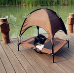 Load image into Gallery viewer, Washable outdoor raised  large dog bed with tent (sold seperately)
