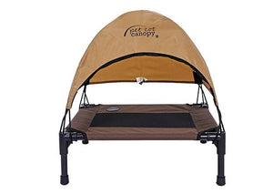 Washable outdoor raised  large dog bed with tent (sold seperately)